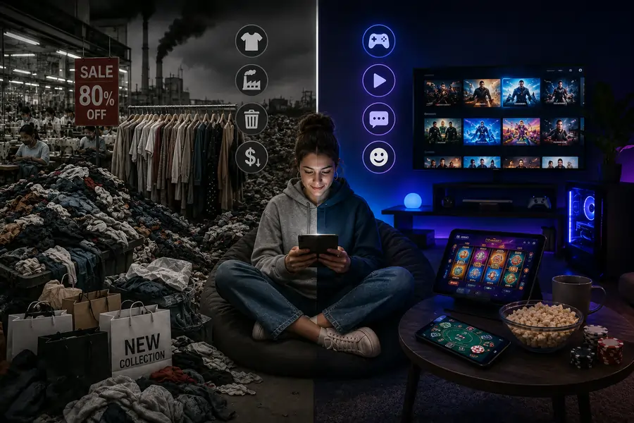 Fast Fashion vs Online Entertainment